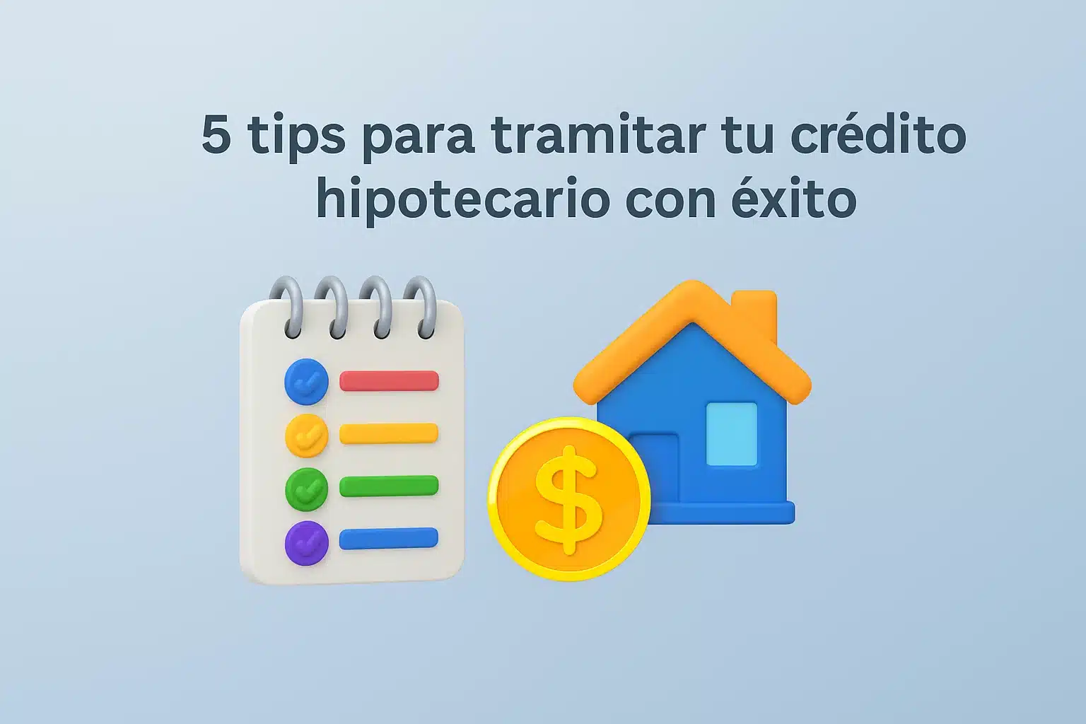 5 tips para tramitar tu crédito hipotecario con éxito